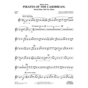 Music from Pirates of the Caribbean: Dead Men Tell No Tales - Pt.1 - Oboe